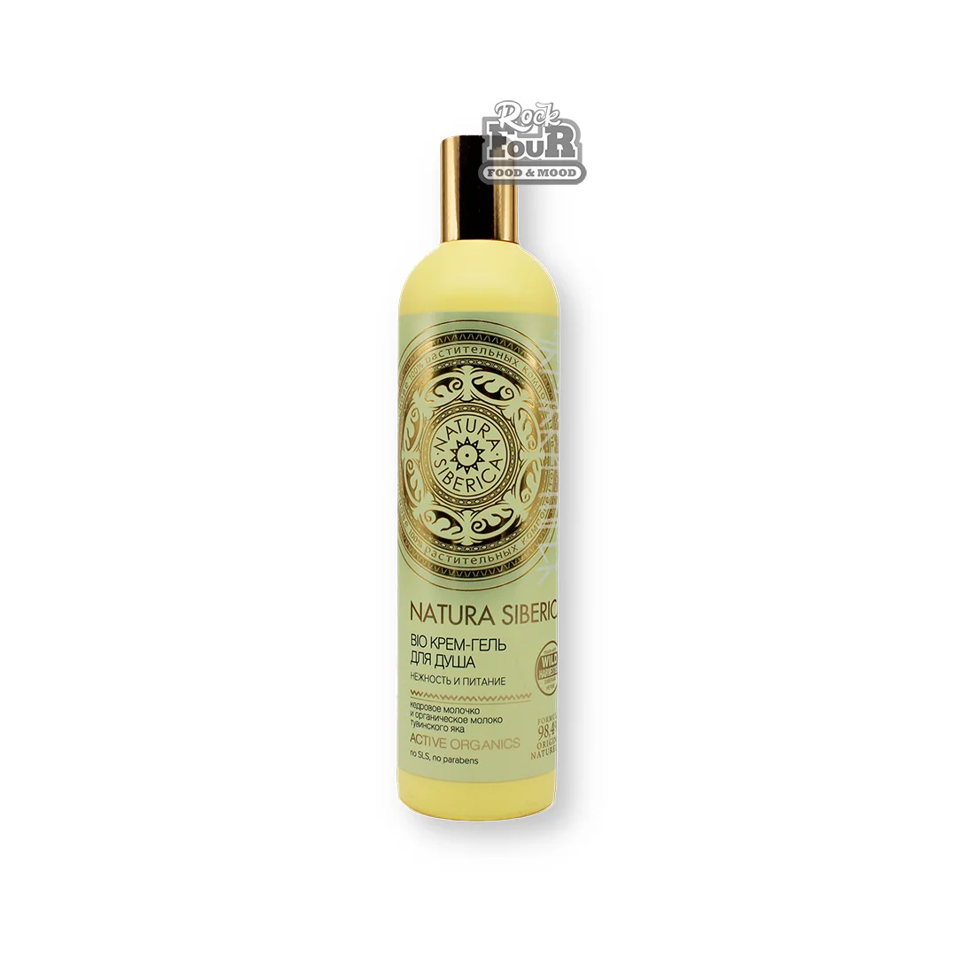 Cream shower gel "Natura Siberica Tenderness and nutrition" 400ml